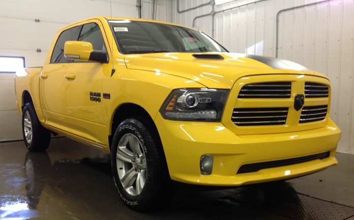 2016 Ram 1500 Stinger Yellow Sport