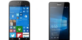 High-end Windows phones Lumia 950 vs. Liquid Jade Primo