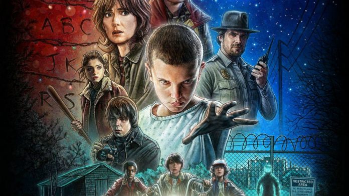 Kyle Lambert uses iPad Pro to make Stranger Things poster