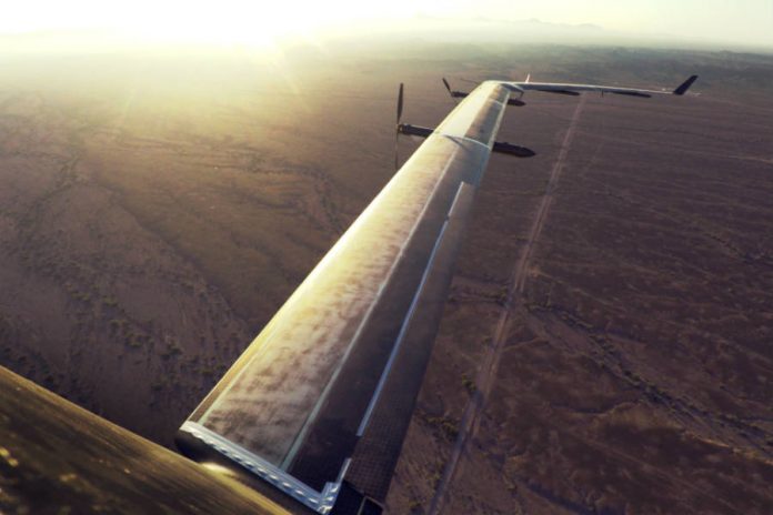 Watch Aquila's first flight, Facebook's internet drone