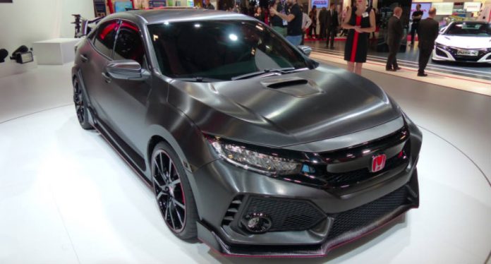 Watch Honda's Civic Type R prototype