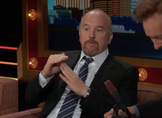 Conan on TBS: Louis C.K. says voting for Clinton is mature