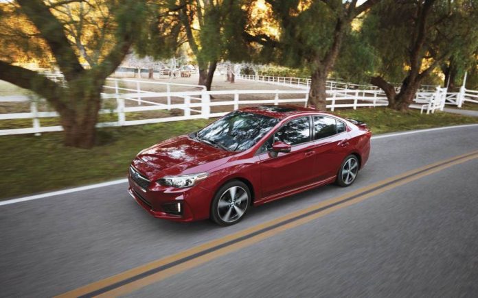 2017 Sport Sedan in Lithium Red Pearl.