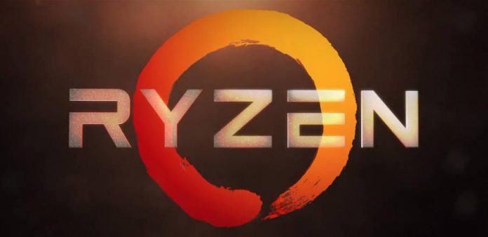 AMD Ryzen logo.