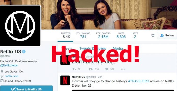 OurMine Hacks Netflic US Twitter Account