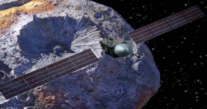 16-psyche-NASA-Probe-planet core-asteroid