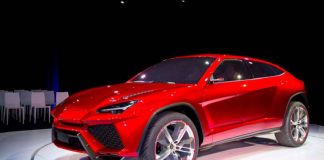 Lamborghini 2018 Urus hybrid SUV concept 2012 - exhibition