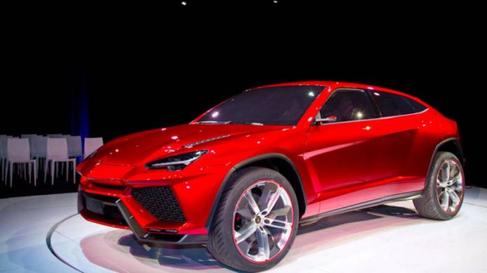 Lamborghini 2018 Urus hybrid SUV concept 2012 - exhibition