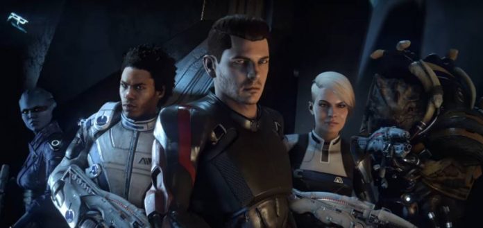 Mass Effect Andromeda crew members.