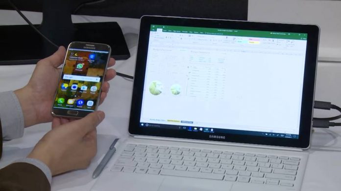 Samsung Flow demonstration - Galaxy Book.