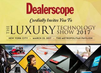 2017 Luxury Technology Show poster