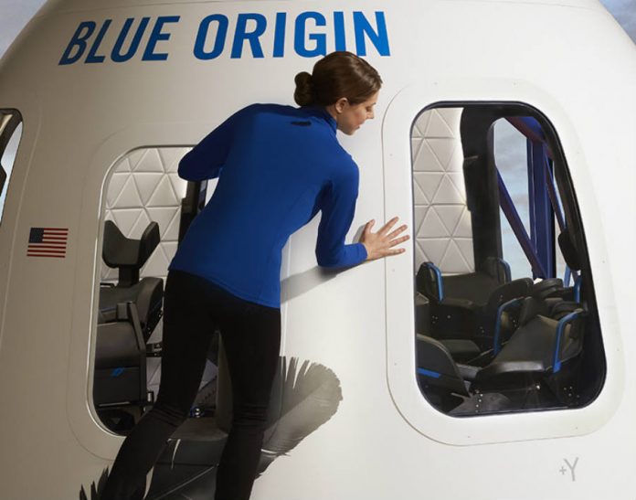 Blue Origin-New Shepard-tourist-capsule