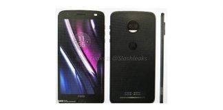 Moto Z2 Force leaked image