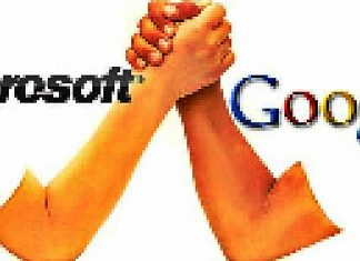 Google and Microsoft image