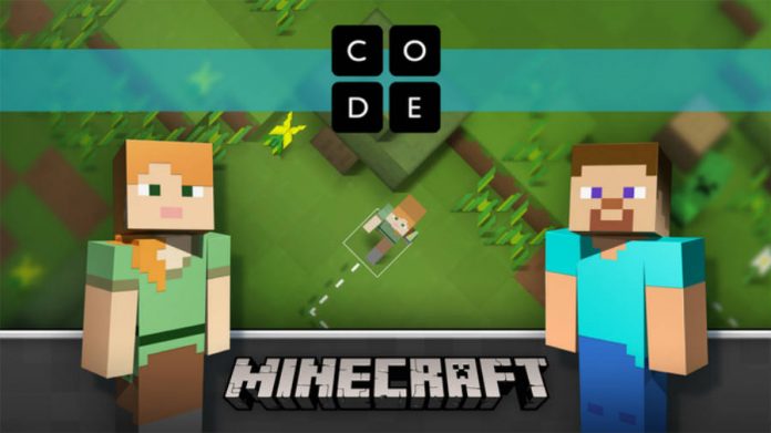 Minecraft code builder wallpaper