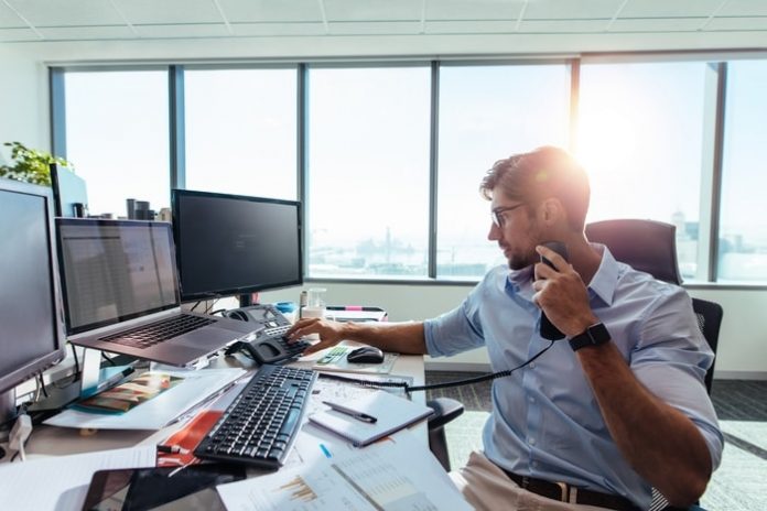 Man Working at the Office