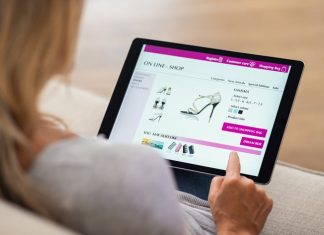 Woman Doing Online Shopping