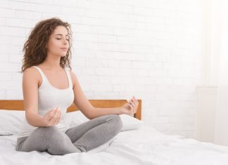 Young Millennial Meditating