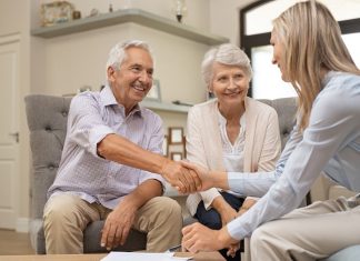 Senior Couple Making Financial Decision