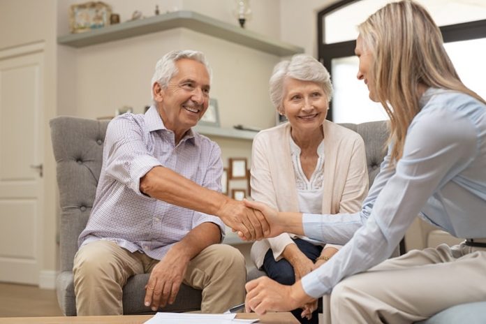 Senior Couple Making Financial Decision