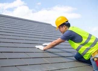 Roof Construction Worker