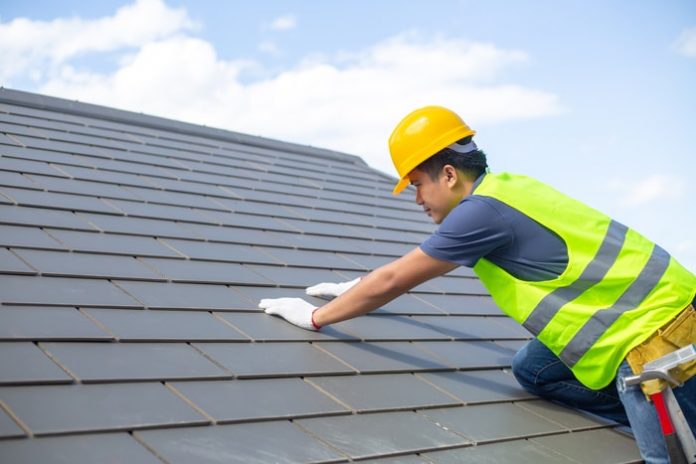 Roof Construction Worker